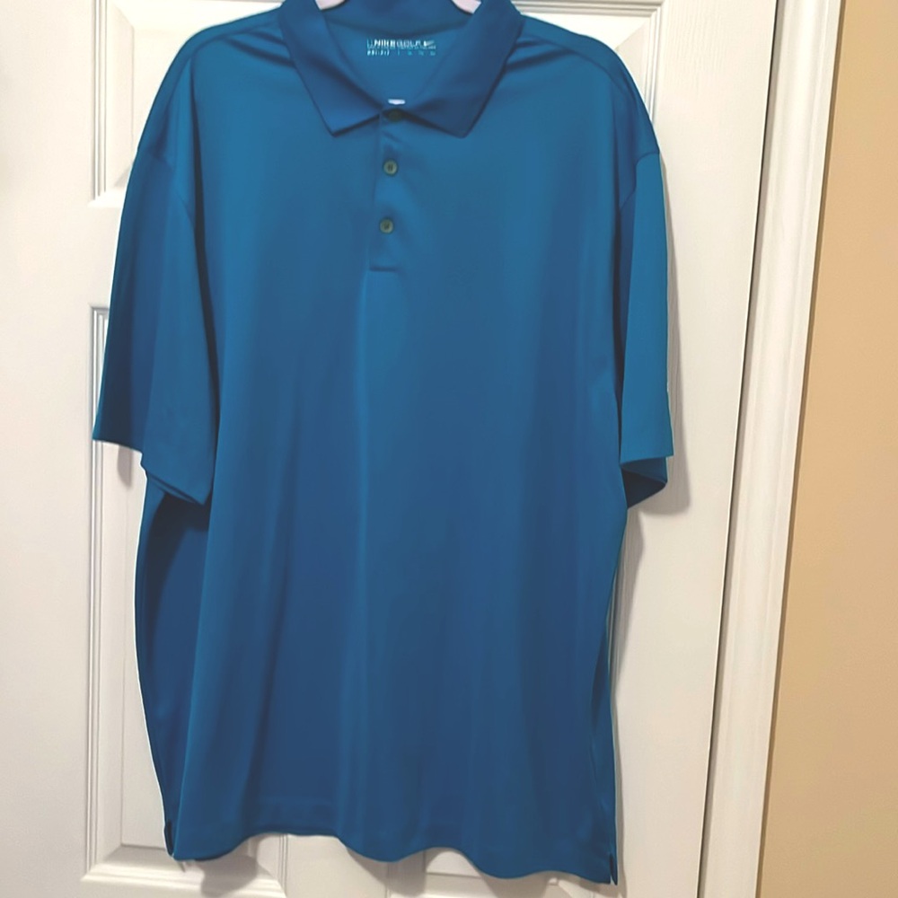 NIKE Dri-Fit Men’s Turquoise GOLF XXL Like New